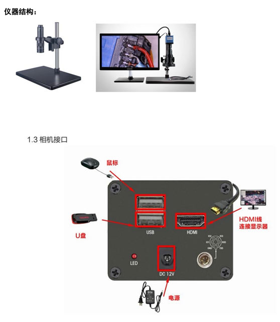 XTZ-1080P高清视频显微镜